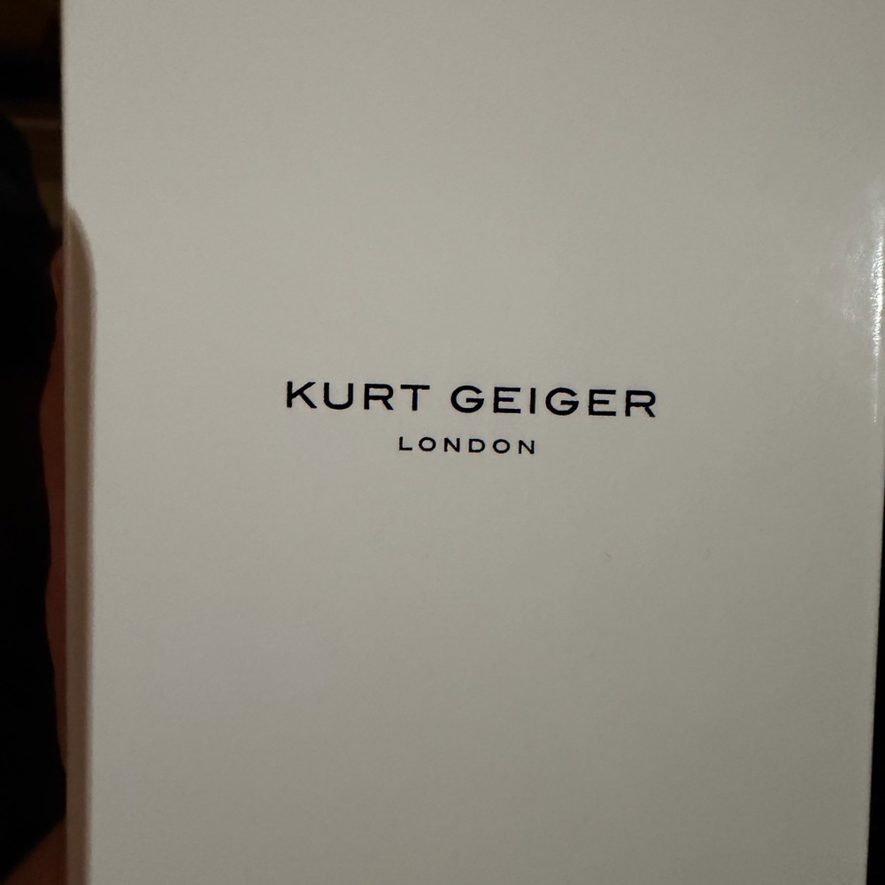 Kurt Geiger Gold Plated Pink Crystal Eagle Head Chain Necklace - Picture 5 of 5